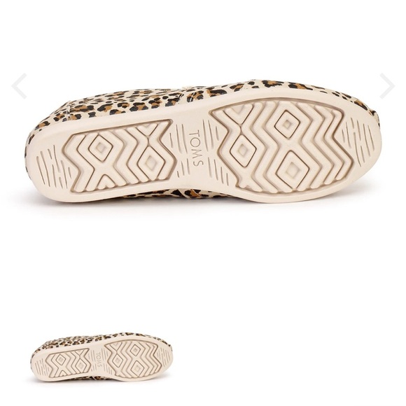 Toms | Women’s cream/black/brown Alpargata Animal Print Casual Slip-On Shoes 7.5 - Picture 2 of 15